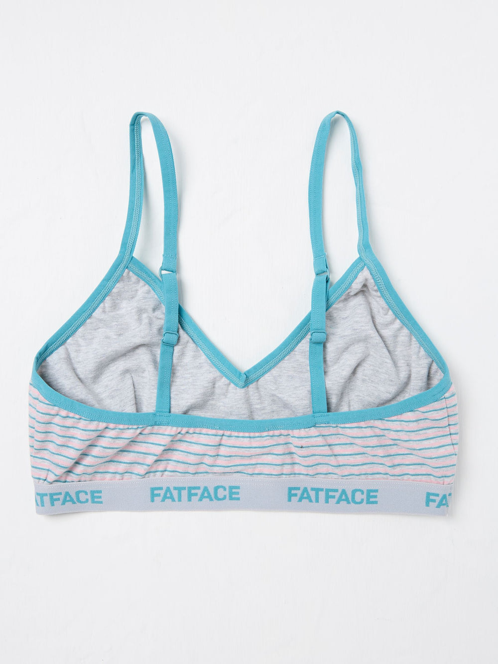 Grey Striped Bralette
