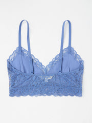 Blue Vine Floral Bralette