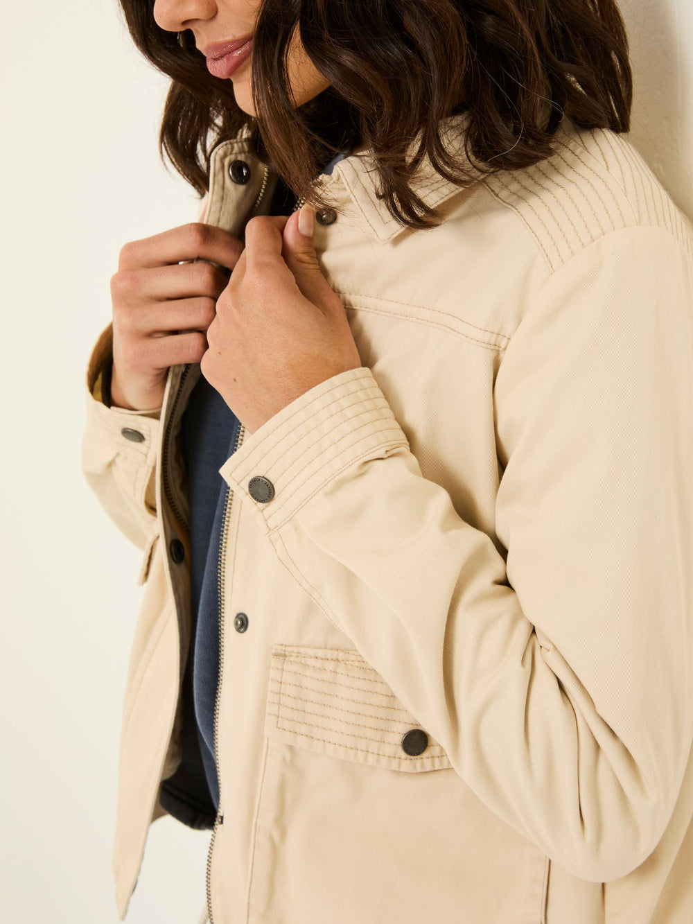 Sienna Light Stone Cord Jacket