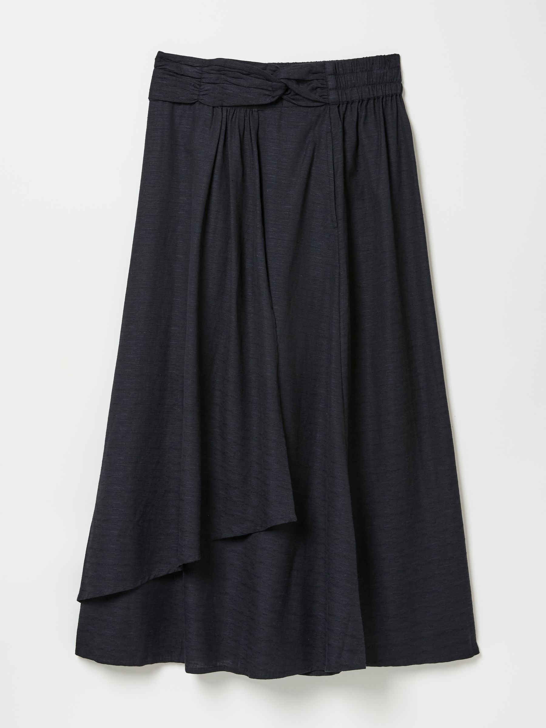 Juni Black Midi Skirt