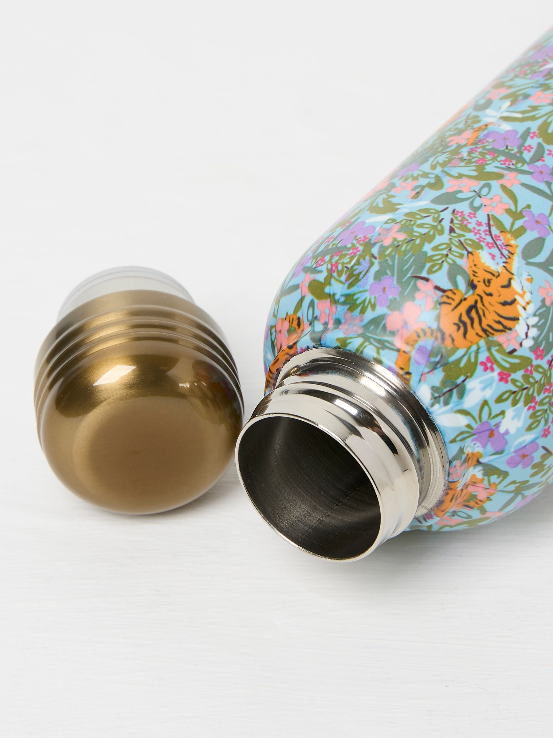 Multi Colour Tiger Floral Drinks Bottles