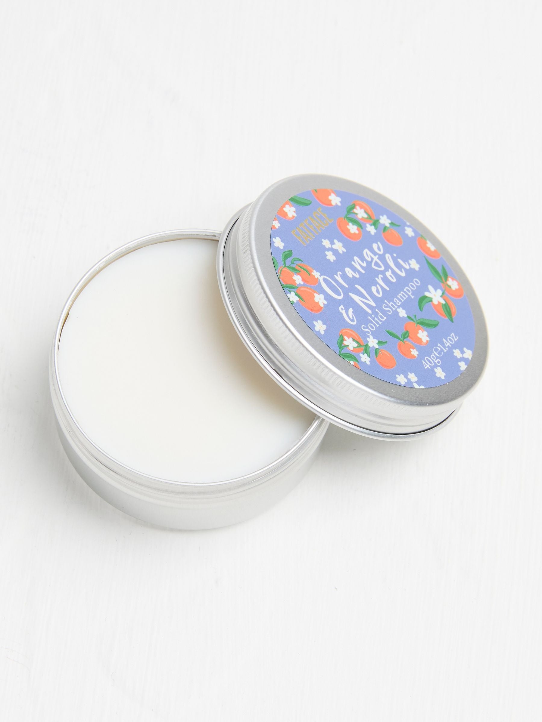 Orange & Neroli Solid Shampoo in a Tin