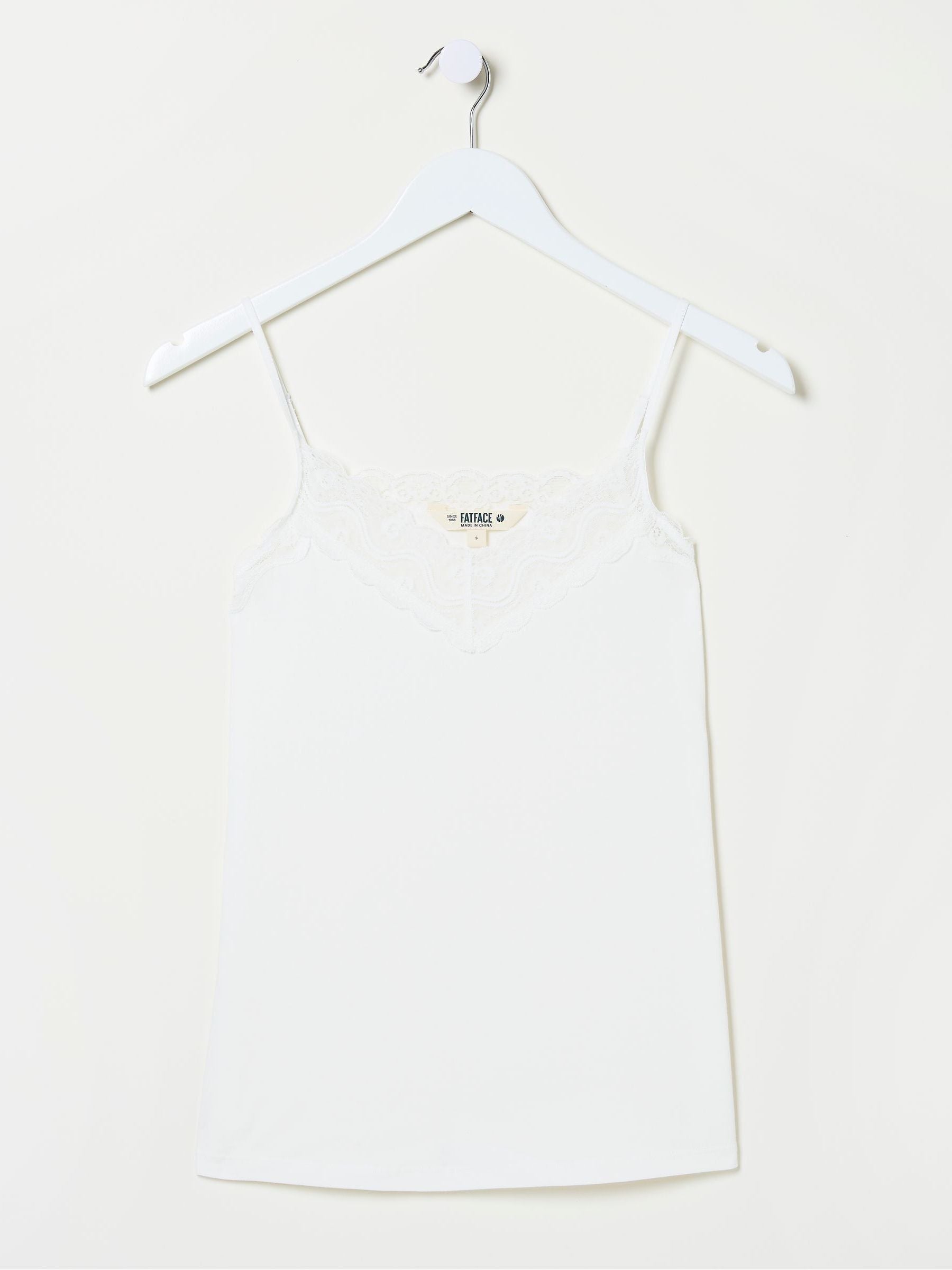 White V-Neck Vest