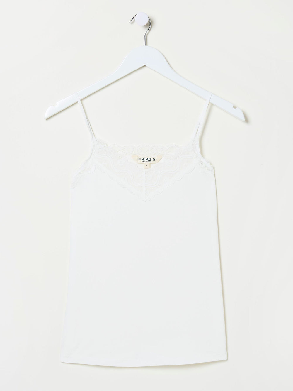 White V-Neck Vest