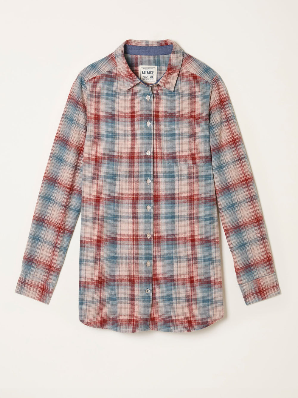 Olivia Red Check Shirt