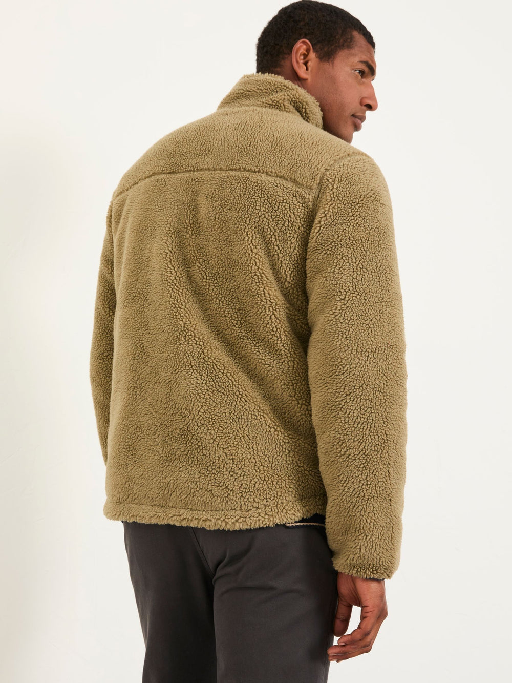 Tromso Khaki Green Fleece Jacket