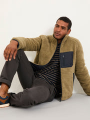 Tromso Khaki Green Fleece Jacket