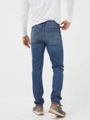 Indigo Blue Straight Fit Jeans