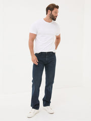 Denim Dark Blue Straight Fit Straight Fit Jeans