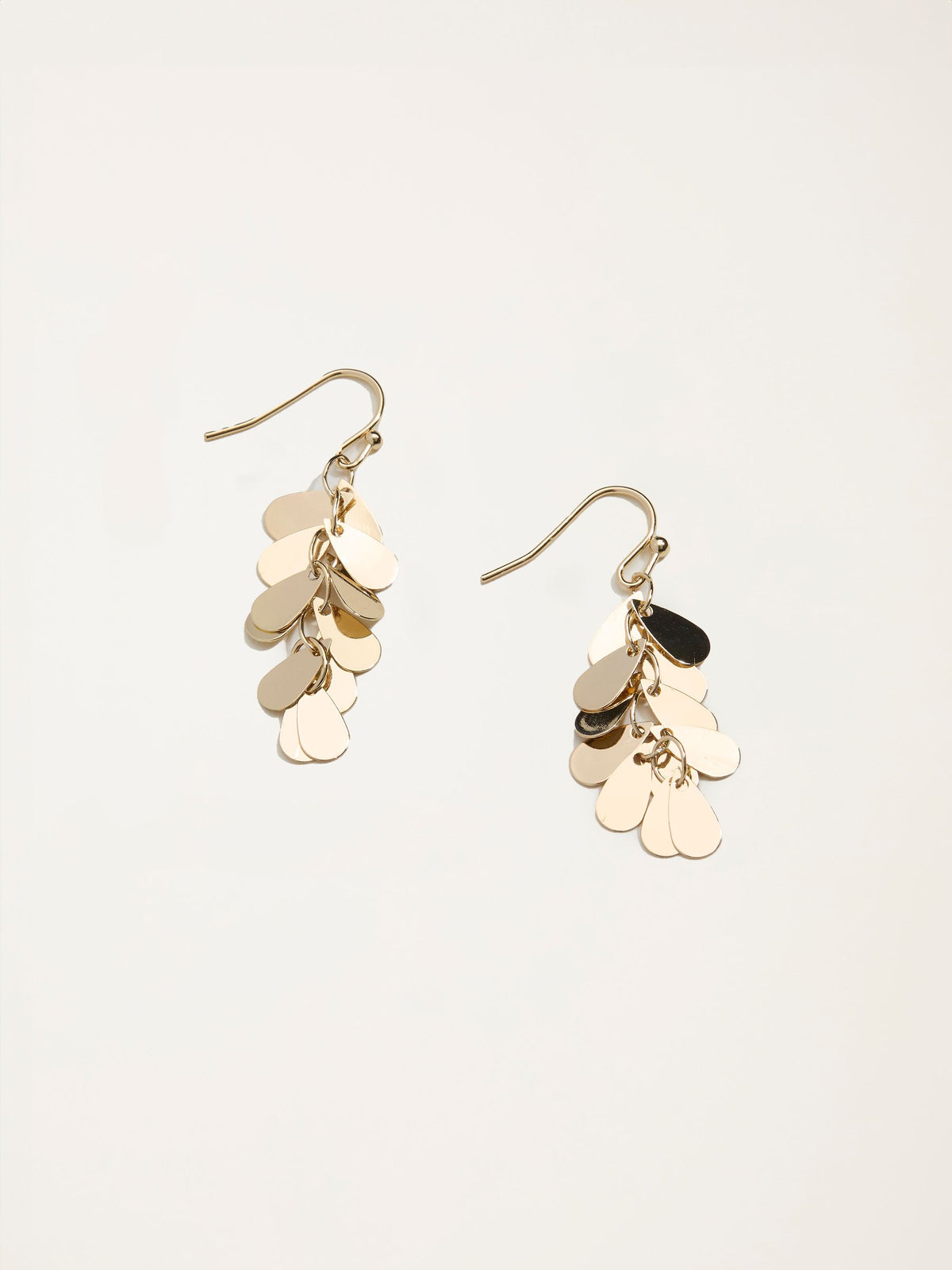 Gold Tone Multi Drop Earrings