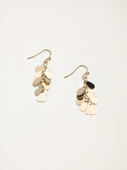 Gold Tone Multi Drop Earrings