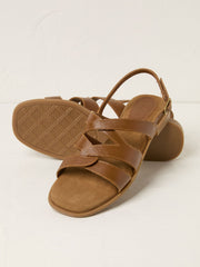 Coco Tan Brown Strappy Sandal
