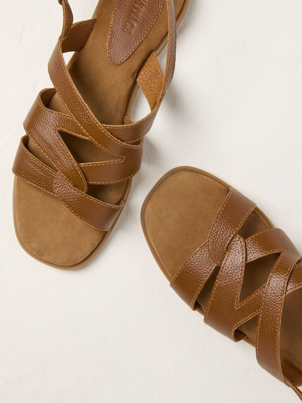 Coco Tan Brown Strappy Sandal