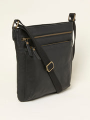 Allie Black Crossbody Bag
