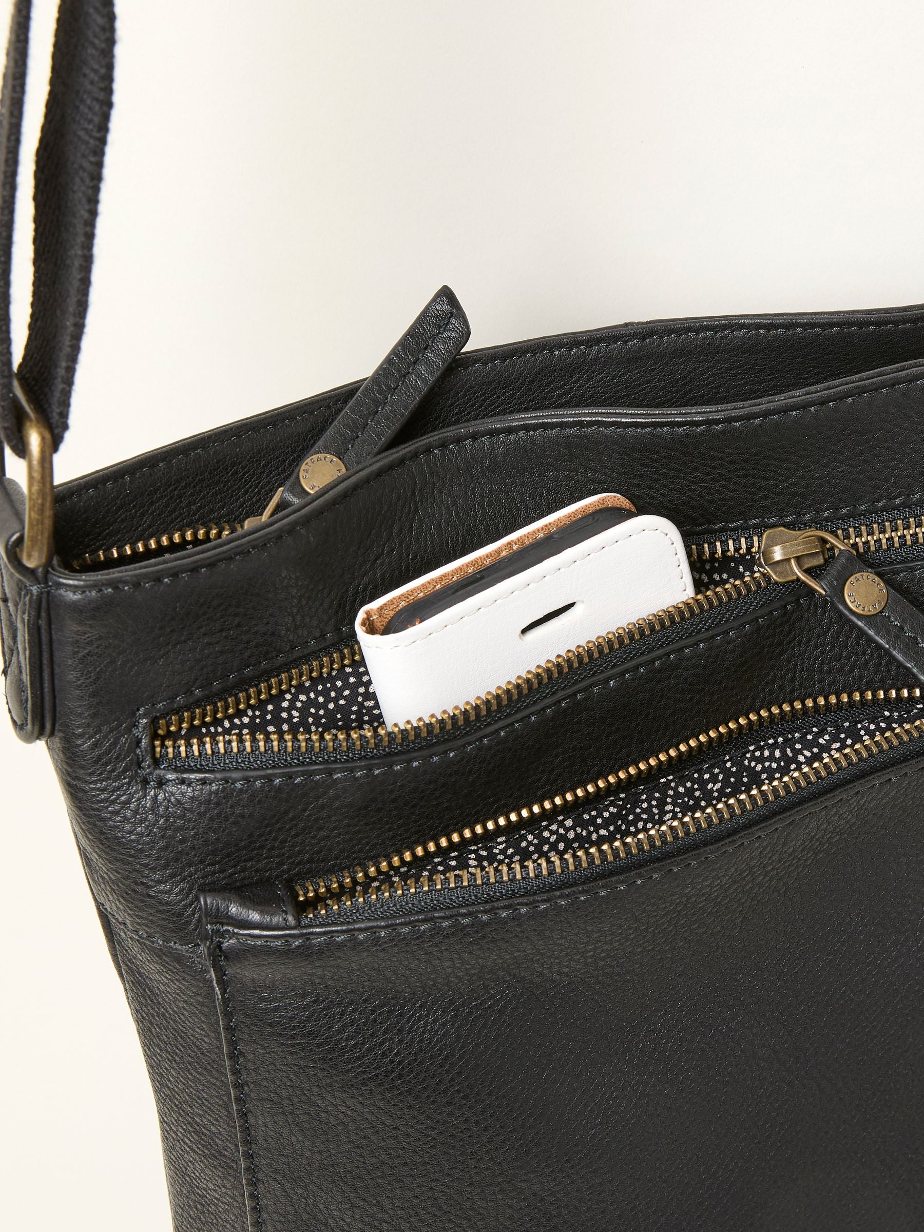 Allie Black Crossbody Bag