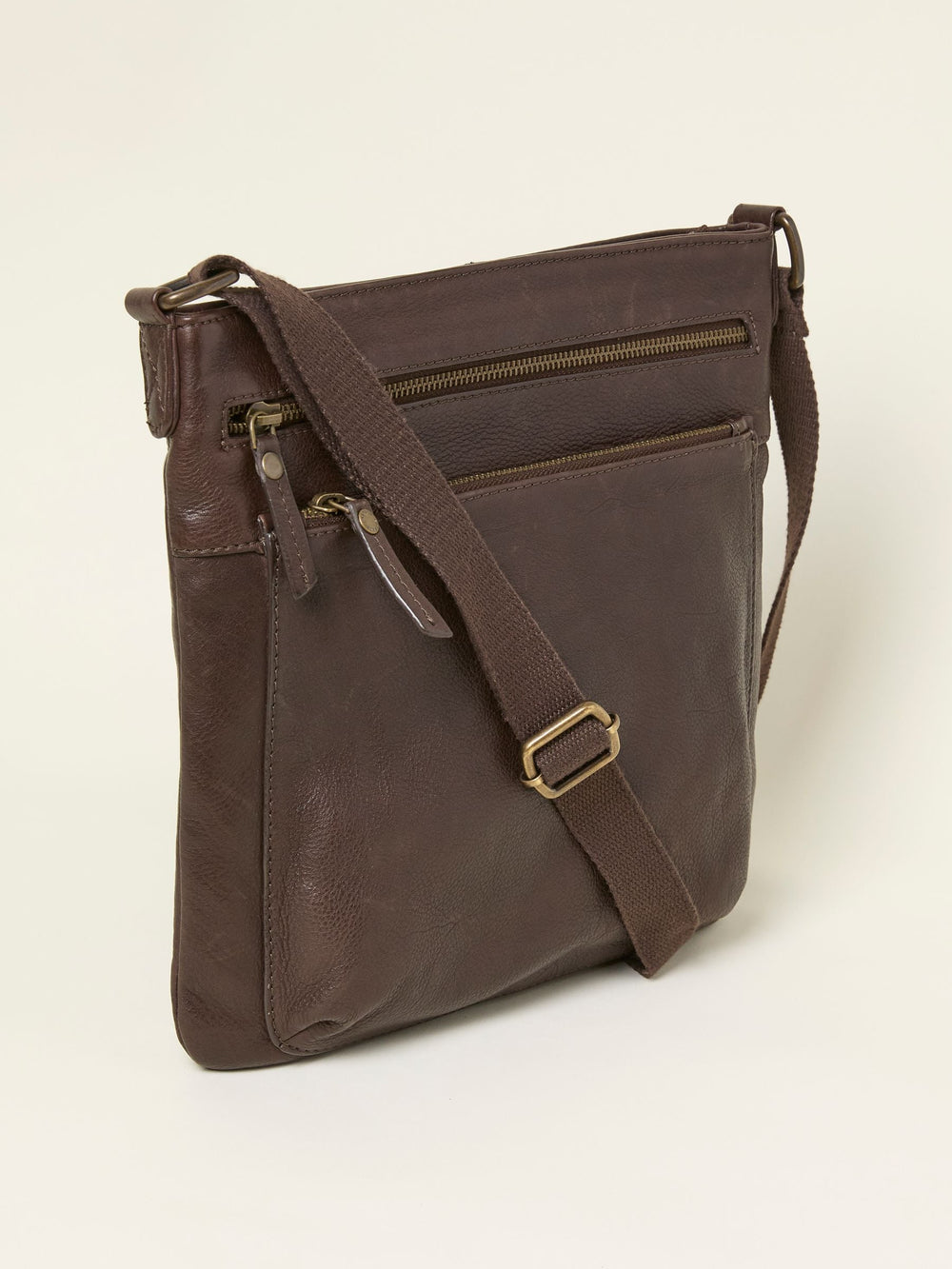 Allie Chocolate Brown Crossbody Bag