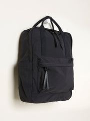 Black Nylon Backpack