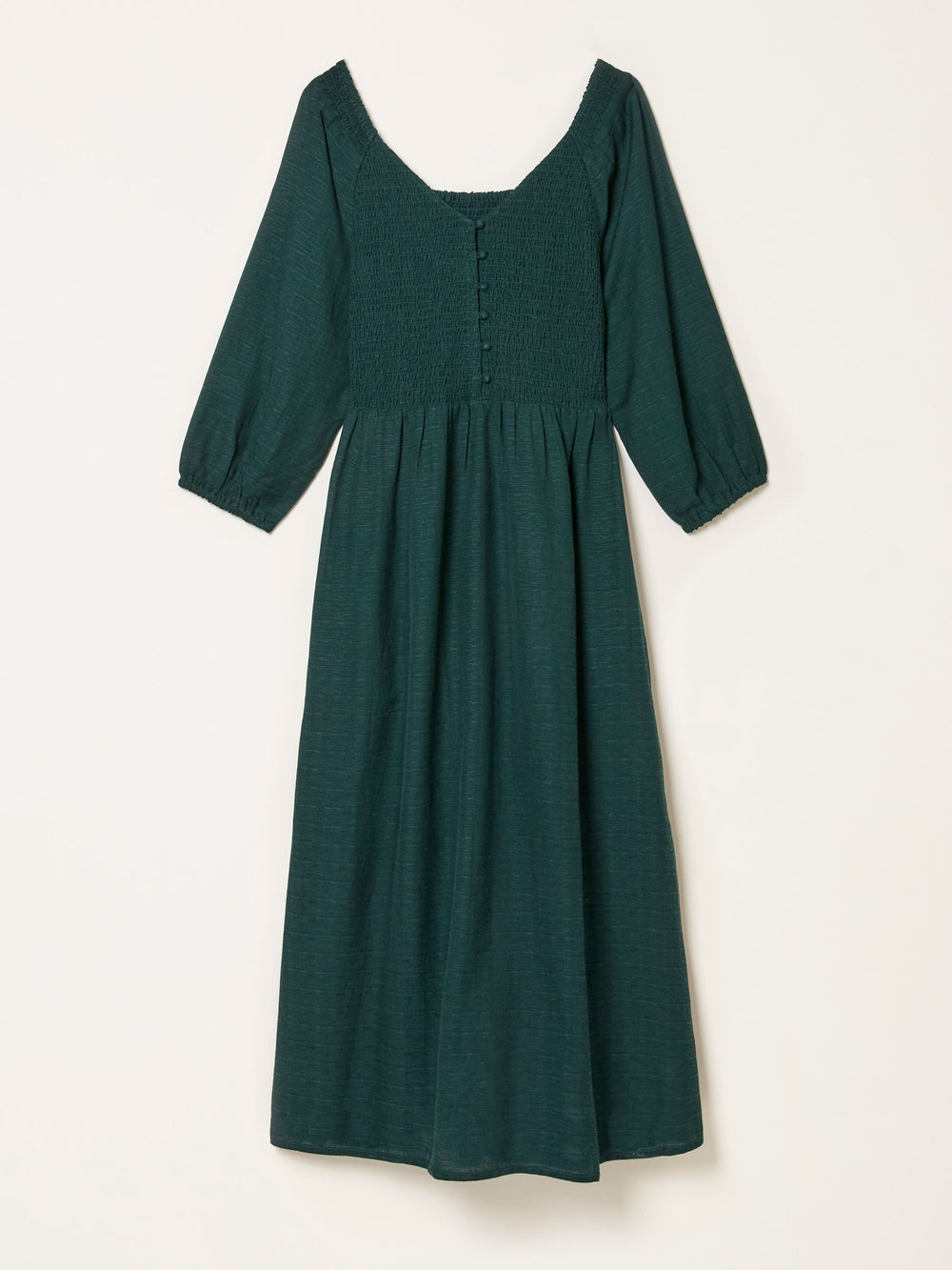 New Adele Teal Blue Regular Midi Dress