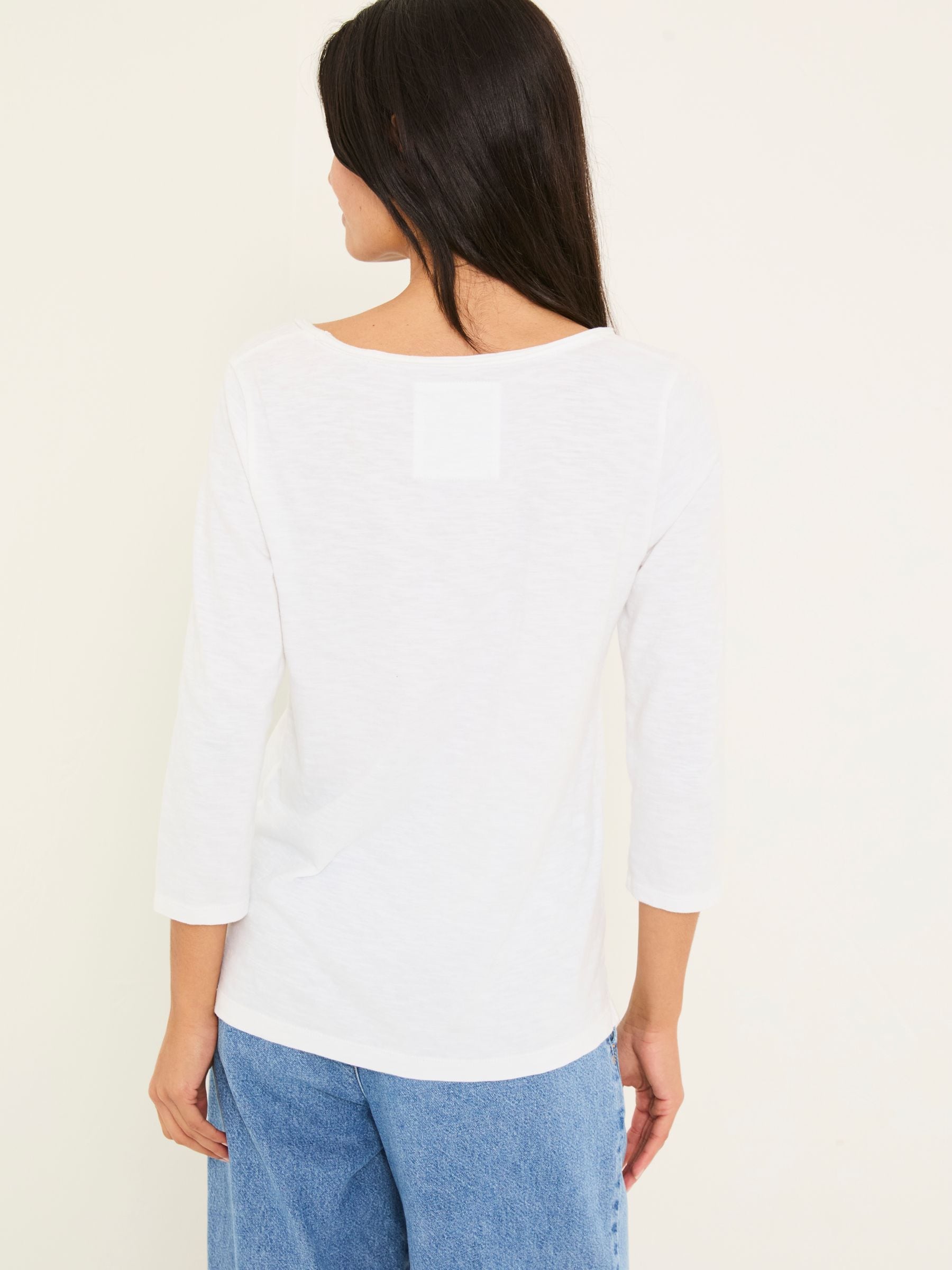 Porter White 100% Cotton T-Shirt