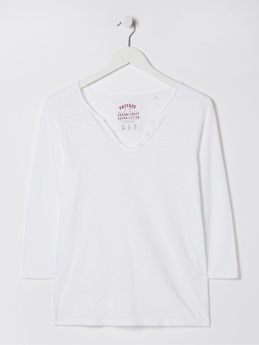 Porter White 100% Cotton T-Shirt