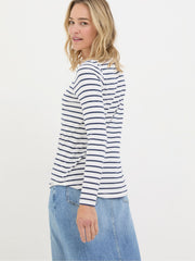 Breton White T-Shirt