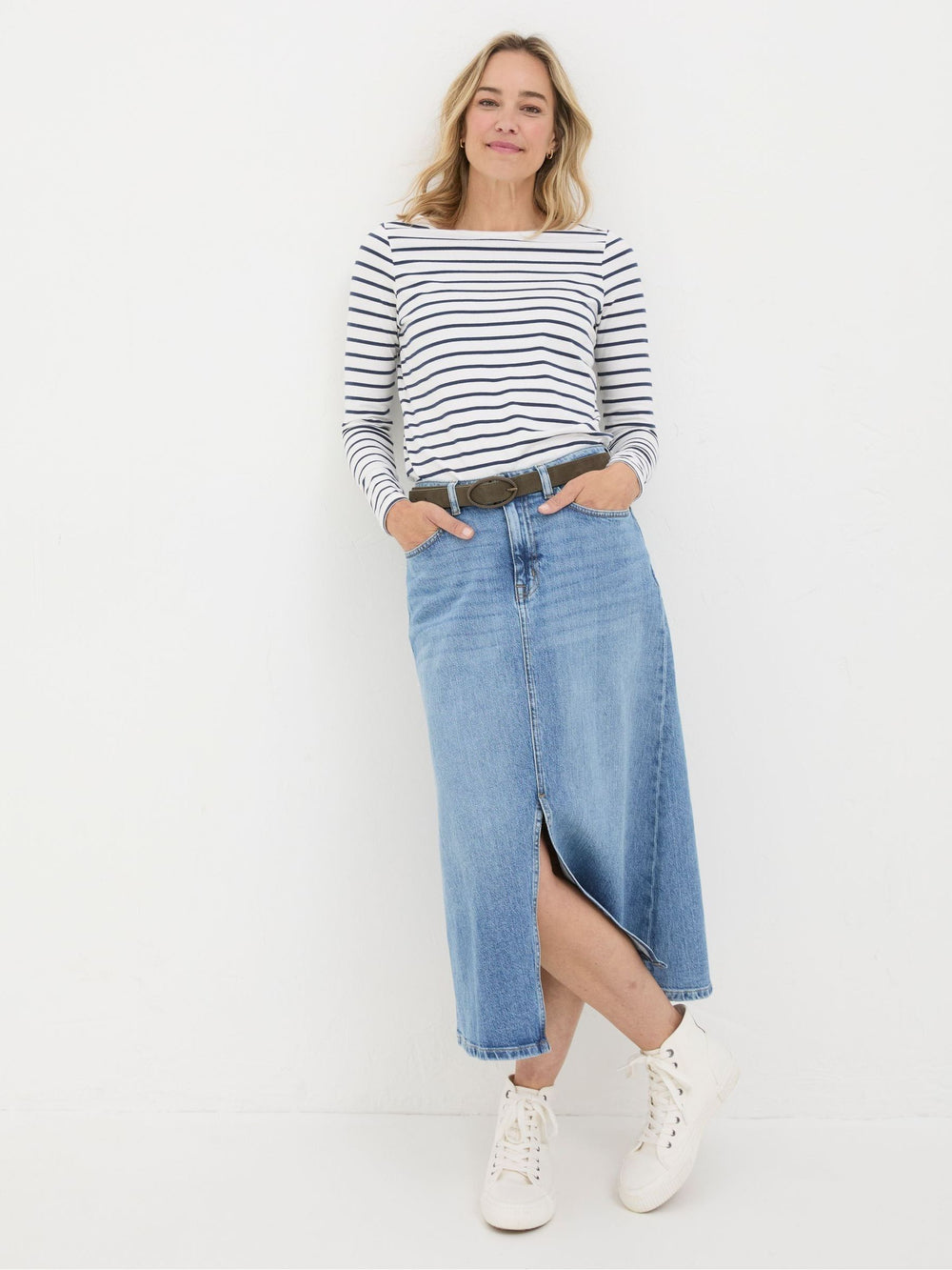 Breton White T-Shirt
