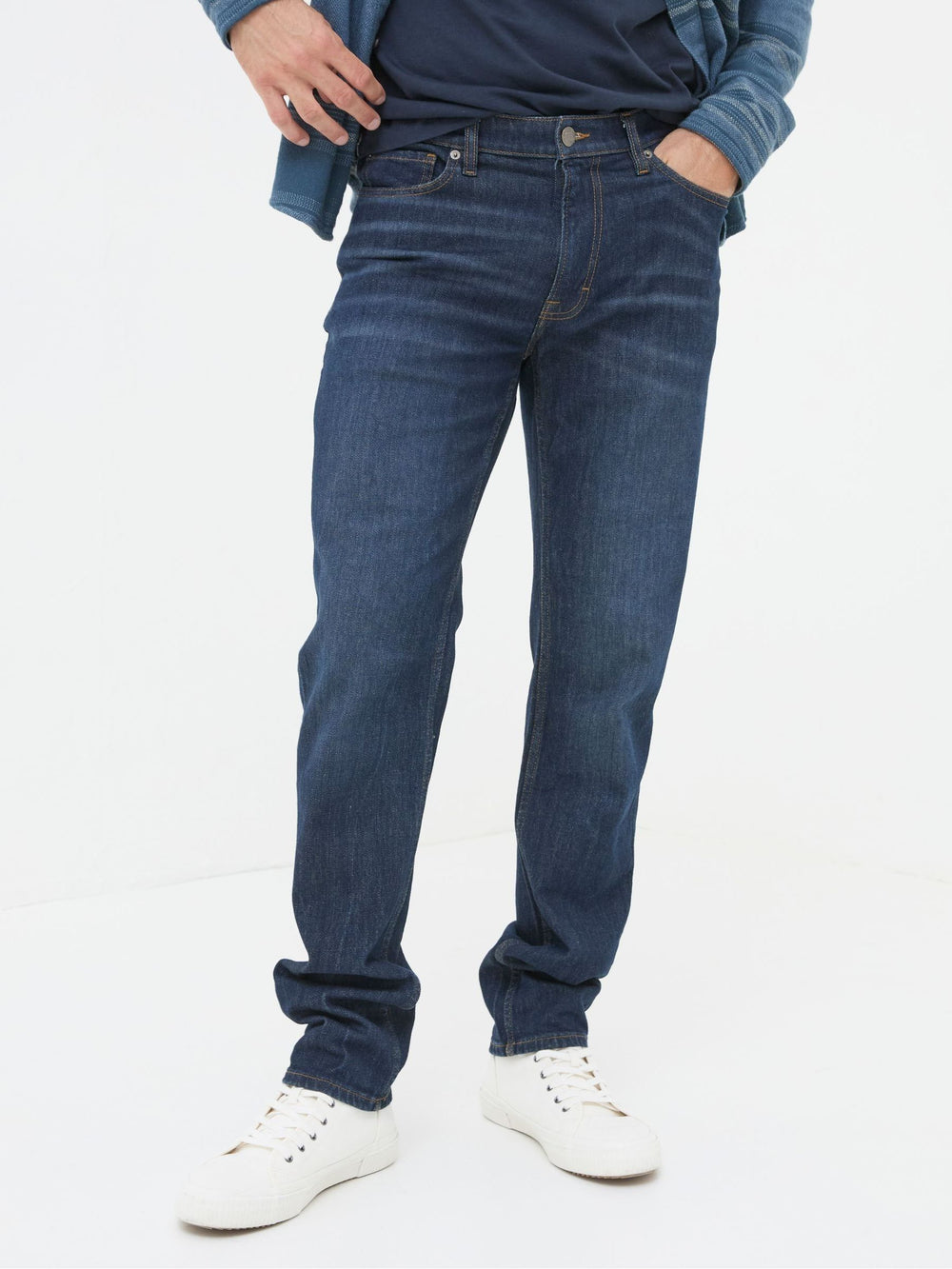 Dark Vintage Blue Slim Fit Jeans