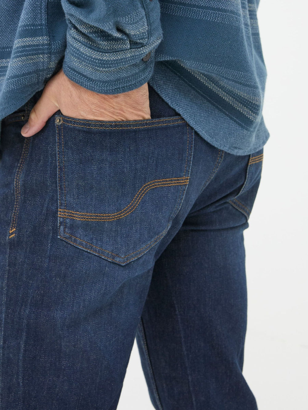 Dark Vintage Blue Slim Fit Jeans