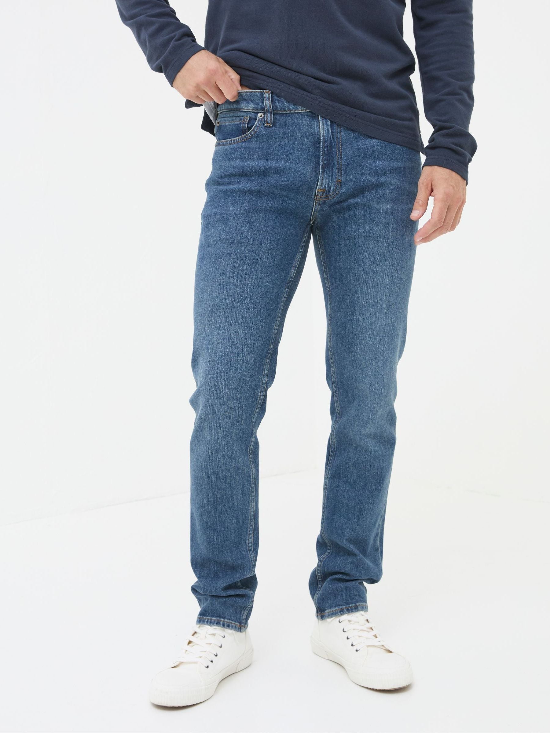 Indigo Blue Slim Fit Jeans