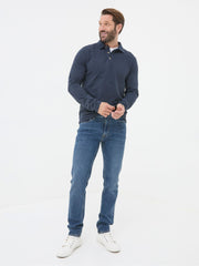 Indigo Blue Slim Fit Jeans