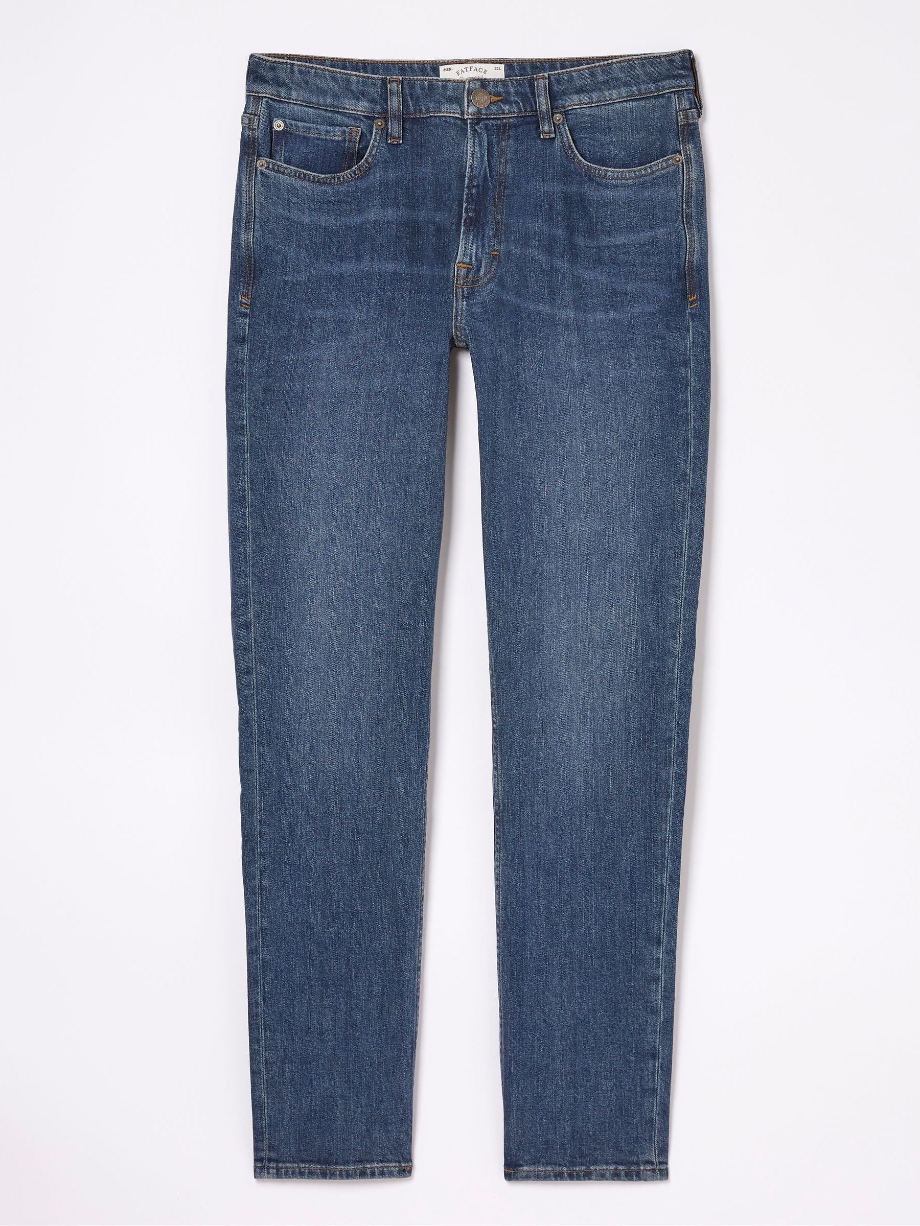Indigo Blue Slim Fit Jeans