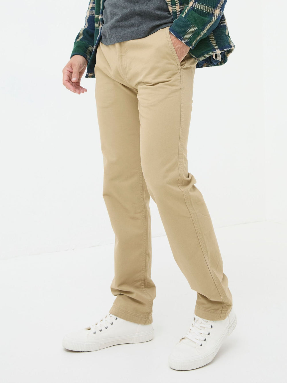 Stone Beige Modern Coastal Chinos