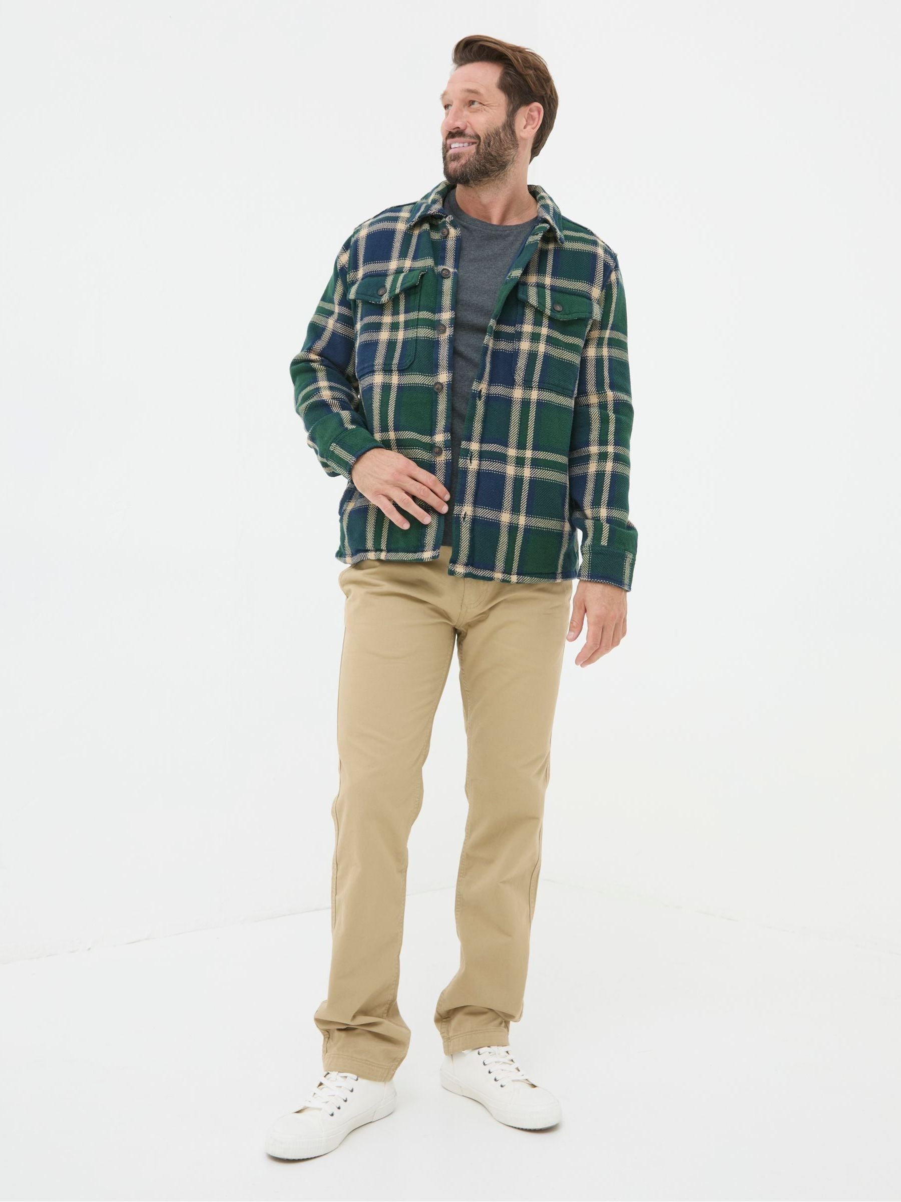 Stone Beige Modern Coastal Chinos