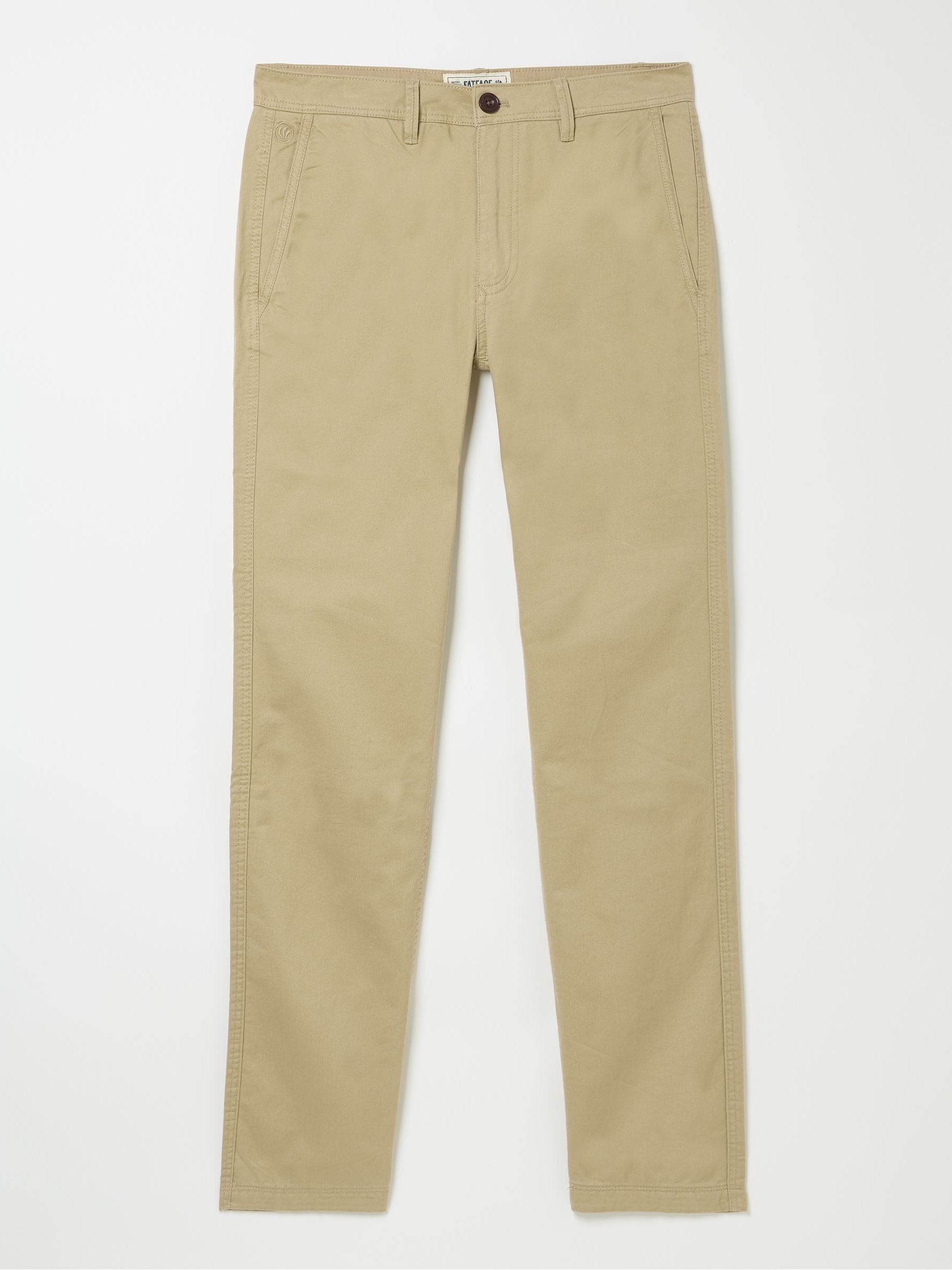 Stone Beige Modern Coastal Chinos