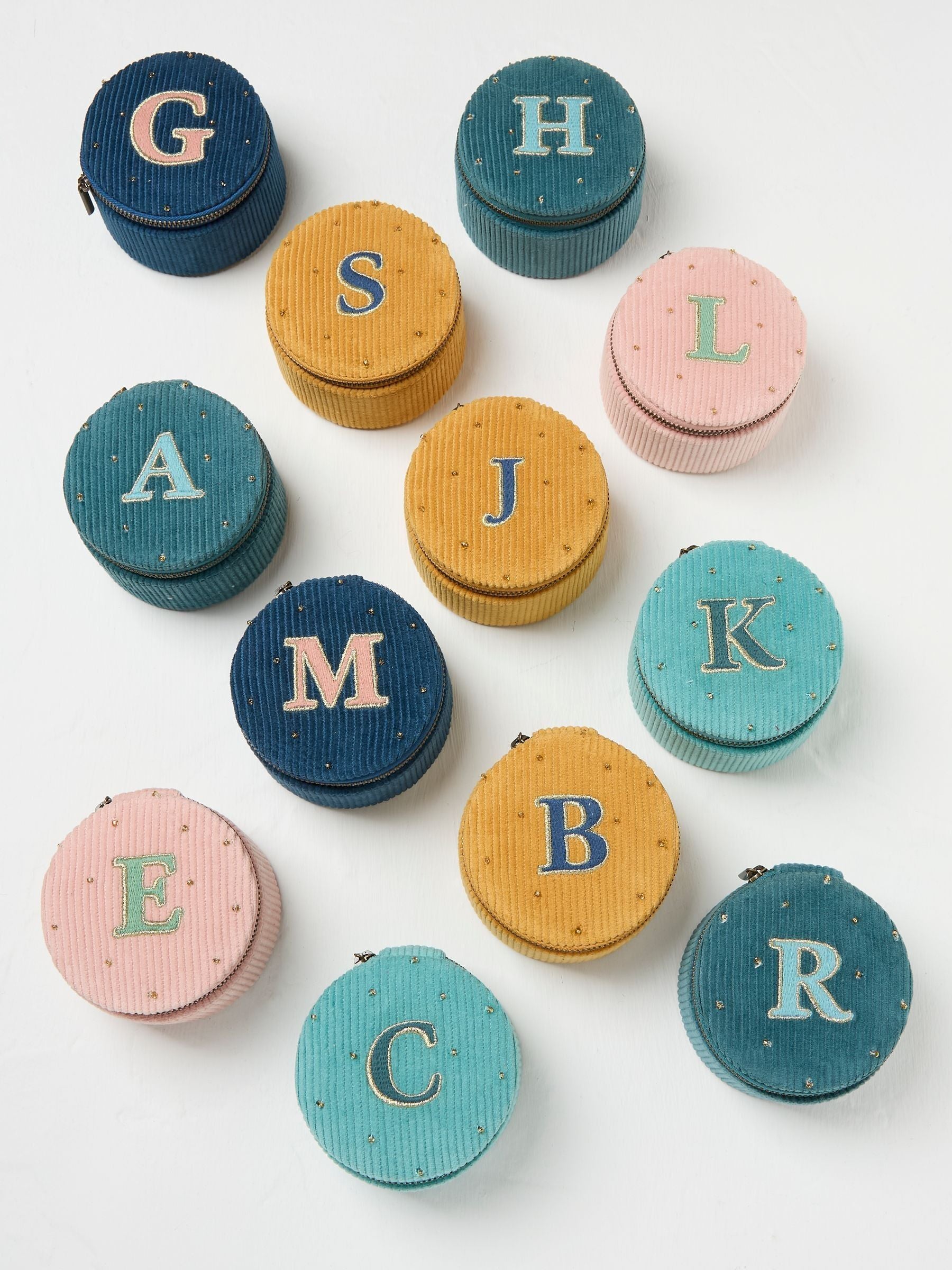 Multicolour Alphabet Jewellery Box