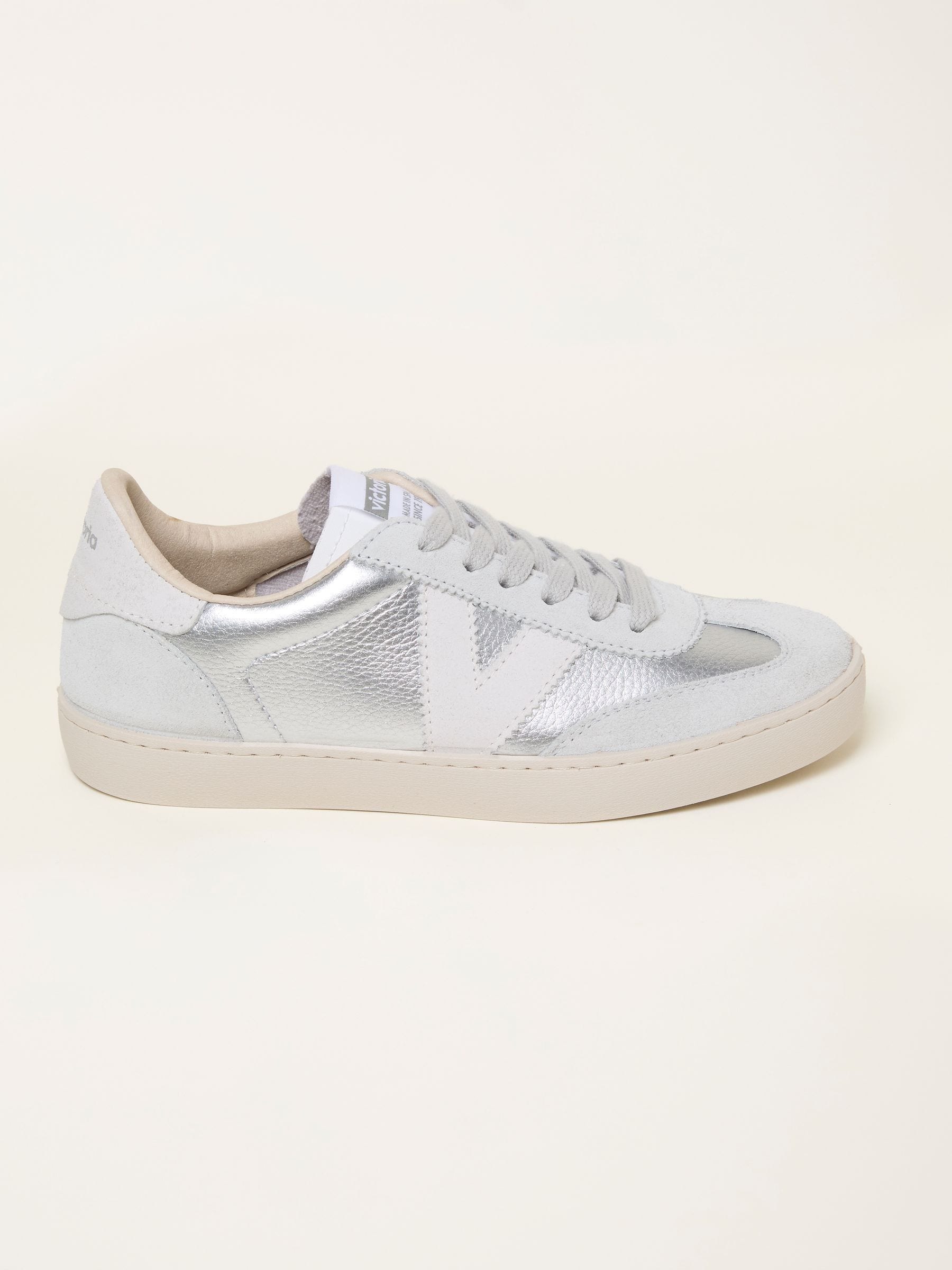 Silver Victoria Silver Berlin Trainers