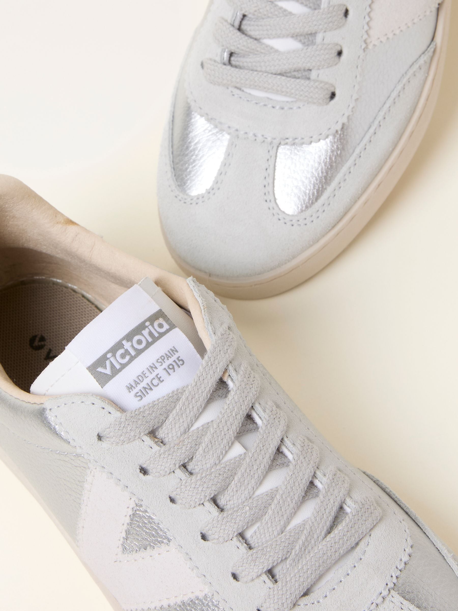 Silver Victoria Silver Berlin Trainers