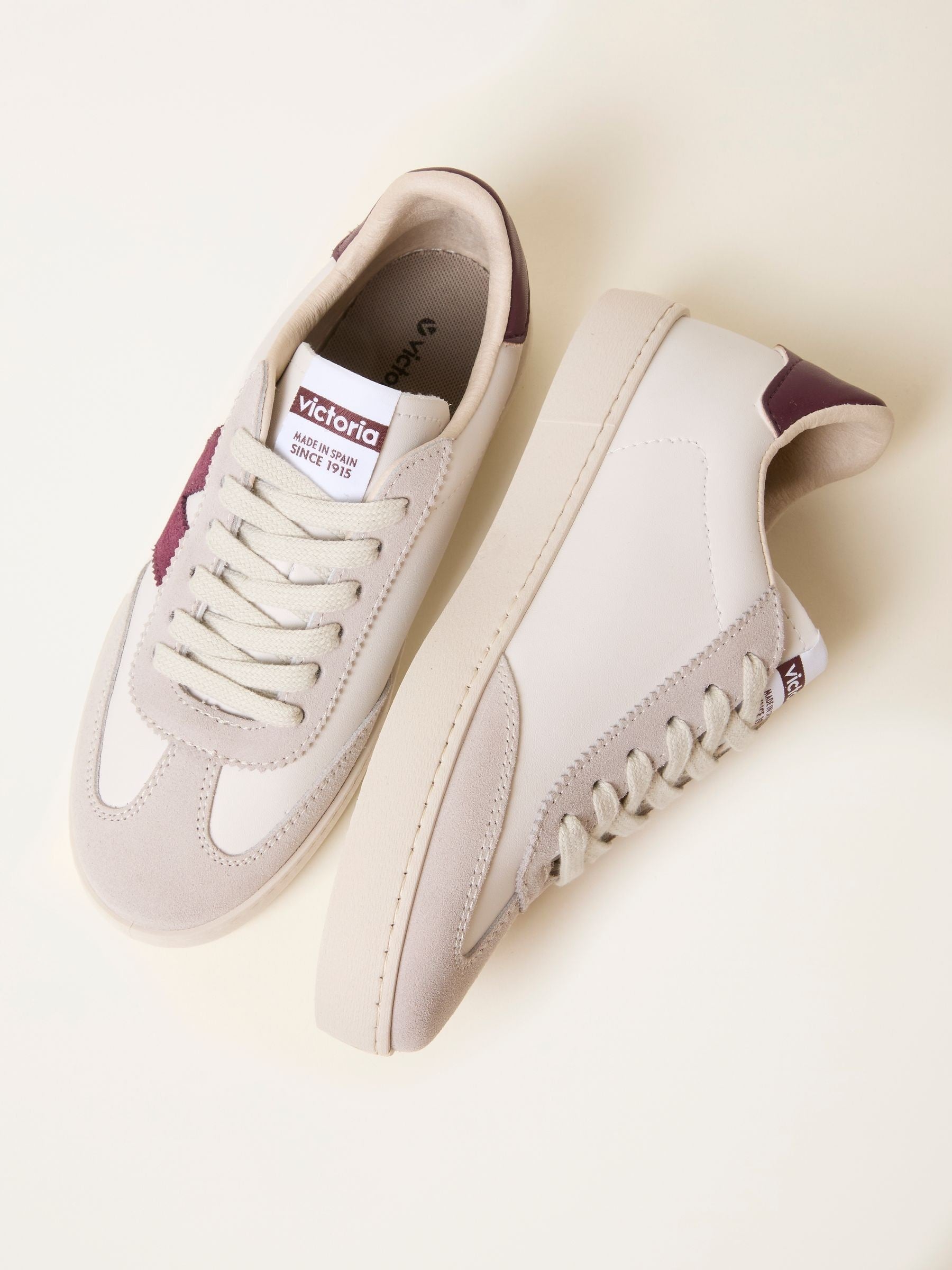 Burgundy Red Victoria Berlin Trainers